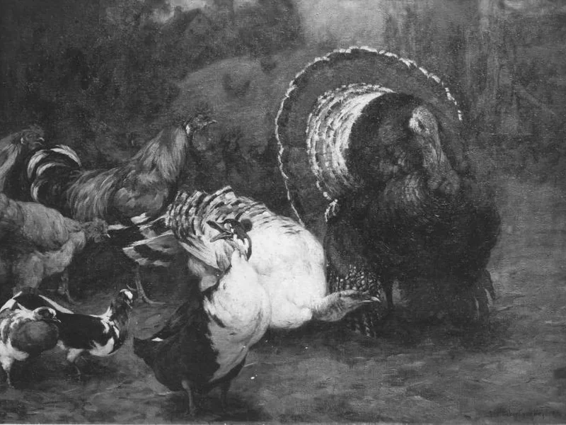 1860-Hubert von Heyden - Pollaio